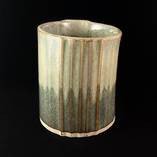 12 oz. Bay Mug, Functional Pottery Handmade in USA - Jade