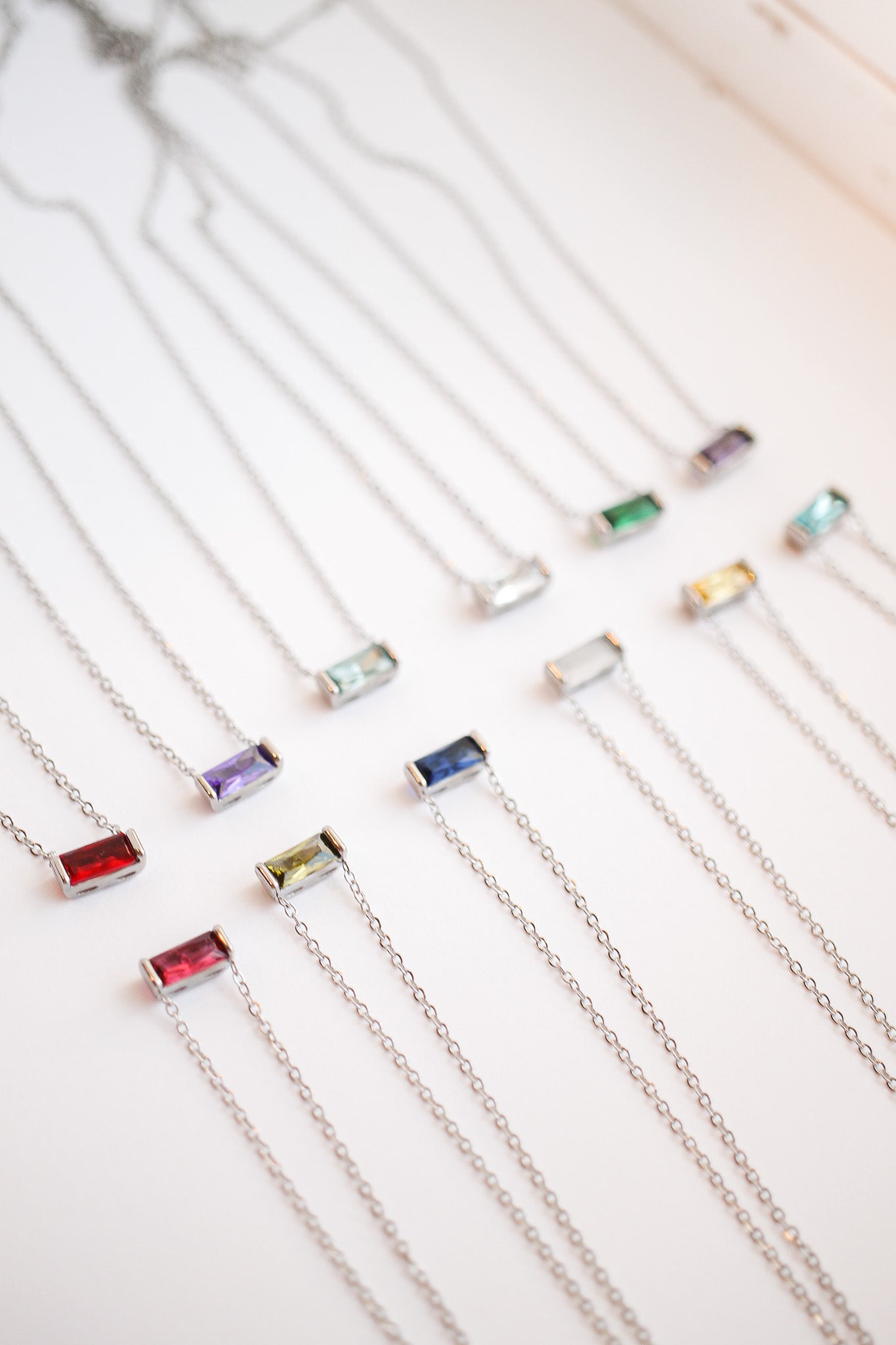 Elegant Birthstone Necklace