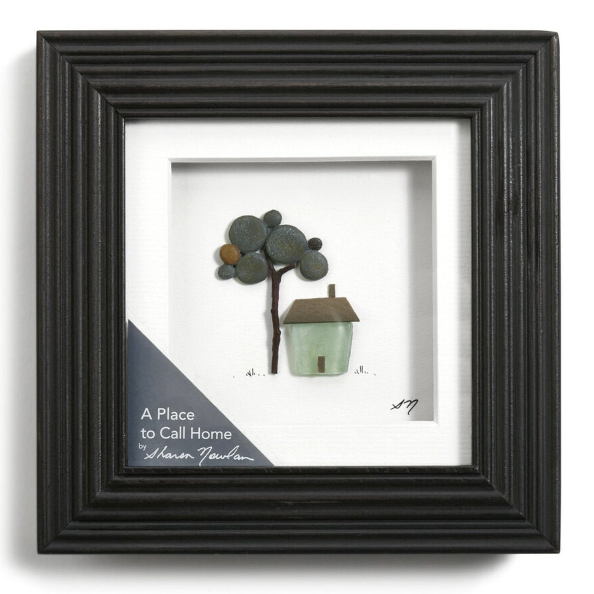 A Place to Call Home, Sharon Nowlan Pebble Art