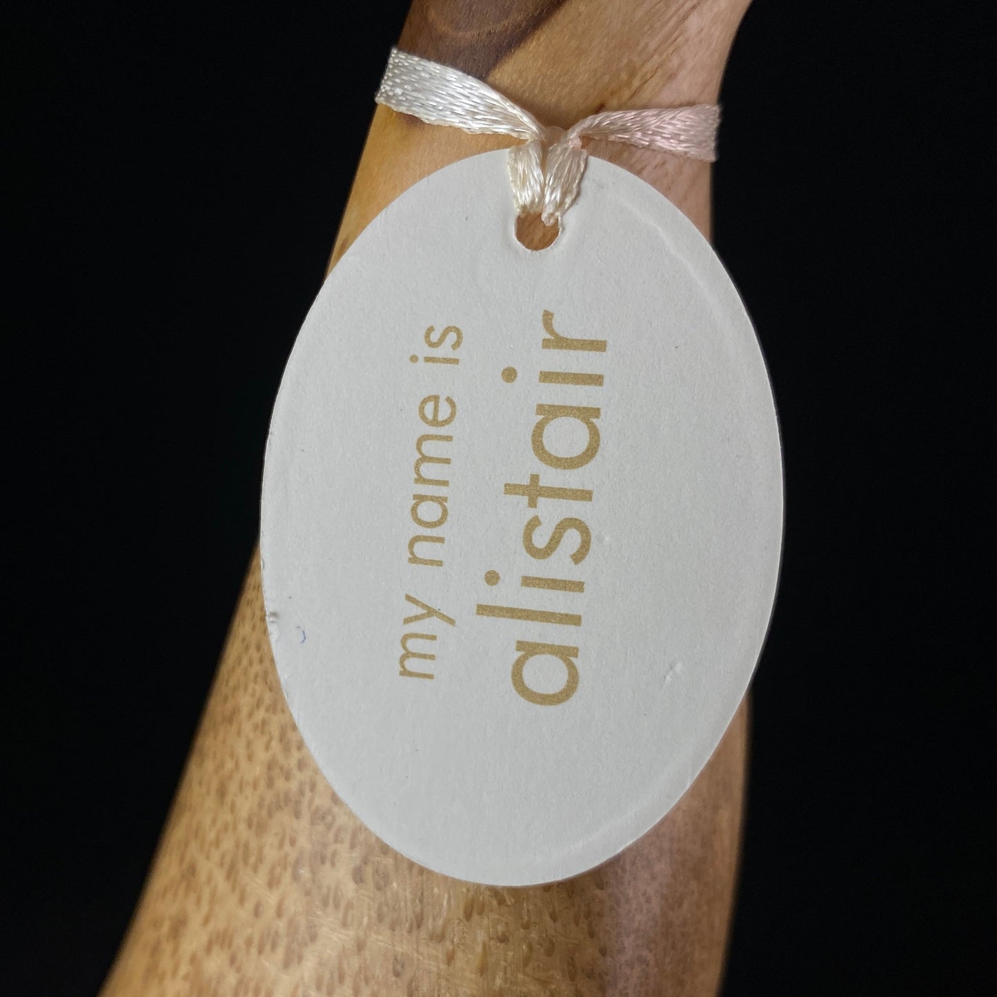 Alistair - Hand-carved and Hand-painted Bamboo Duck