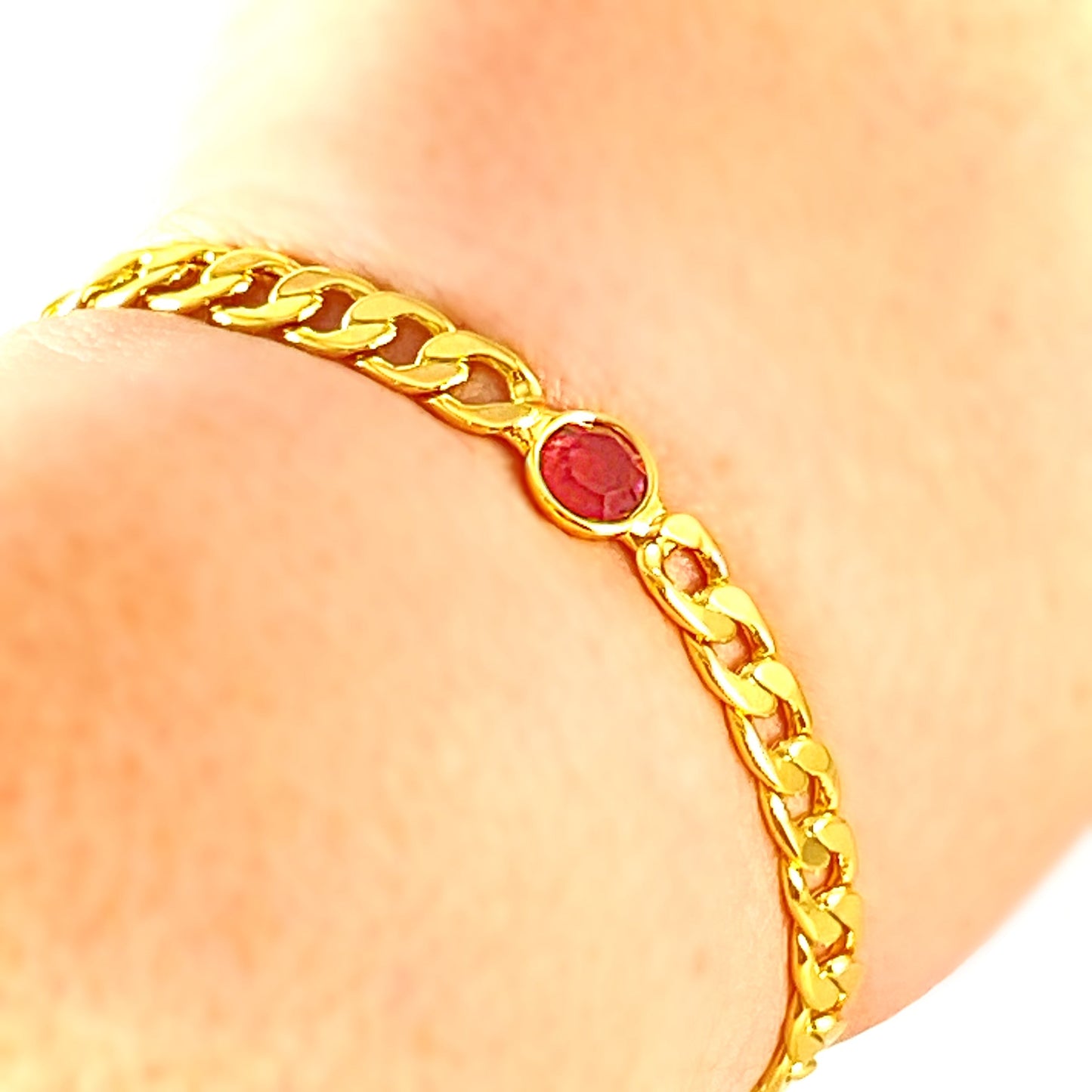 Amethyst Crystal Elegant Bracelet Dewdrop - Sorrelli -