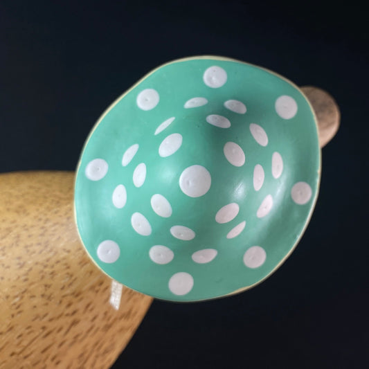 Arthur - Hand-carved and Hand-painted Bamboo Duck