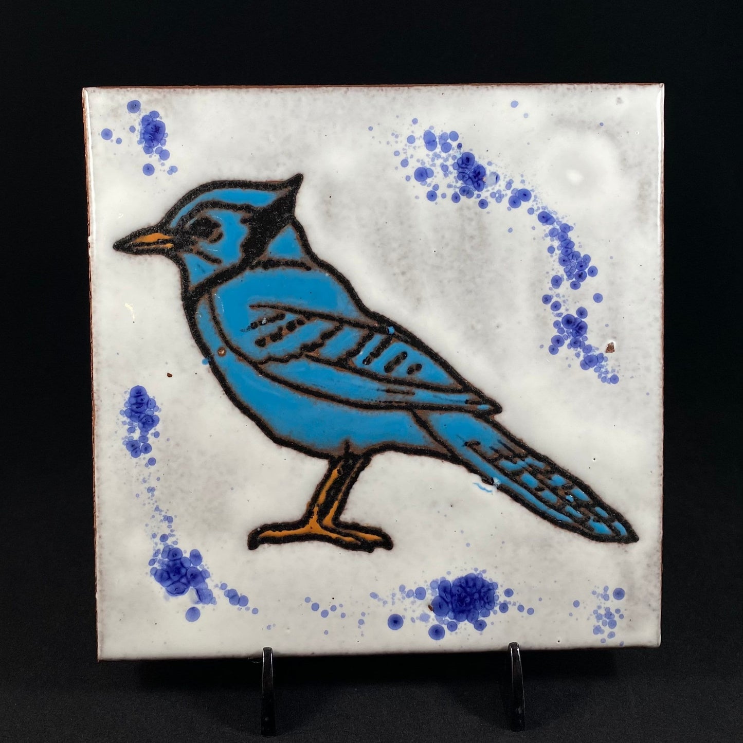 Handmade Glazed Tile, Made in USA - Wall Decor, Table Decor, Trivet