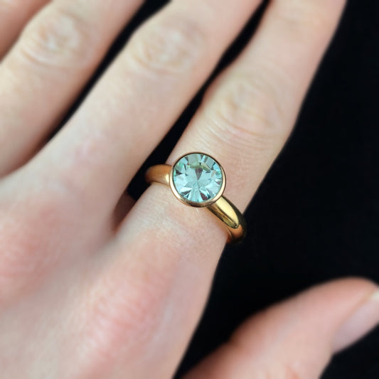 Bottone 10mm Rose Gold - Chrysolite Interchangeable QUDO