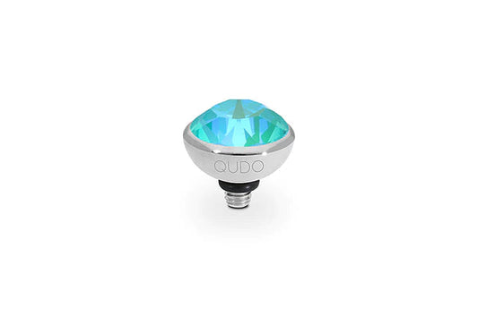 Bottone 10mm Silver - Laguna Delite Interchangeable QUDO