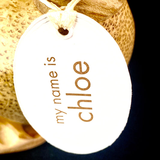 Chloe - Hand-carved and Hand-painted Bamboo Duck