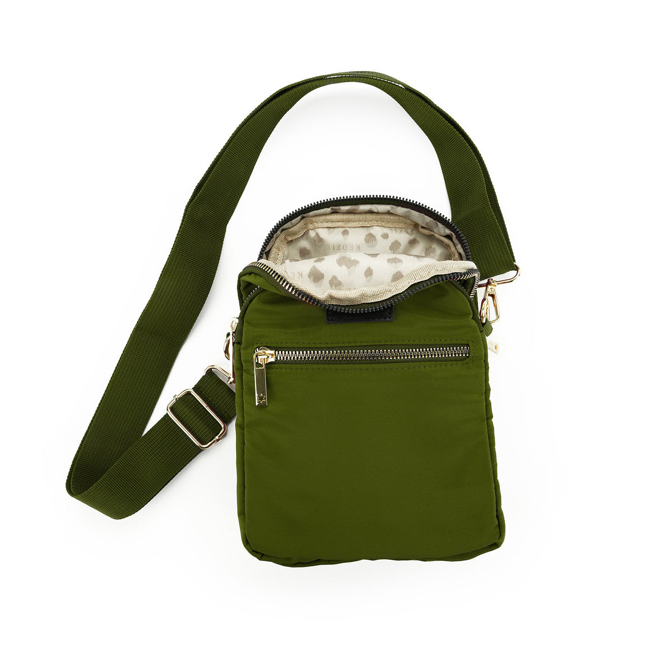 Convertible Sling Crossbody Bag - Olive