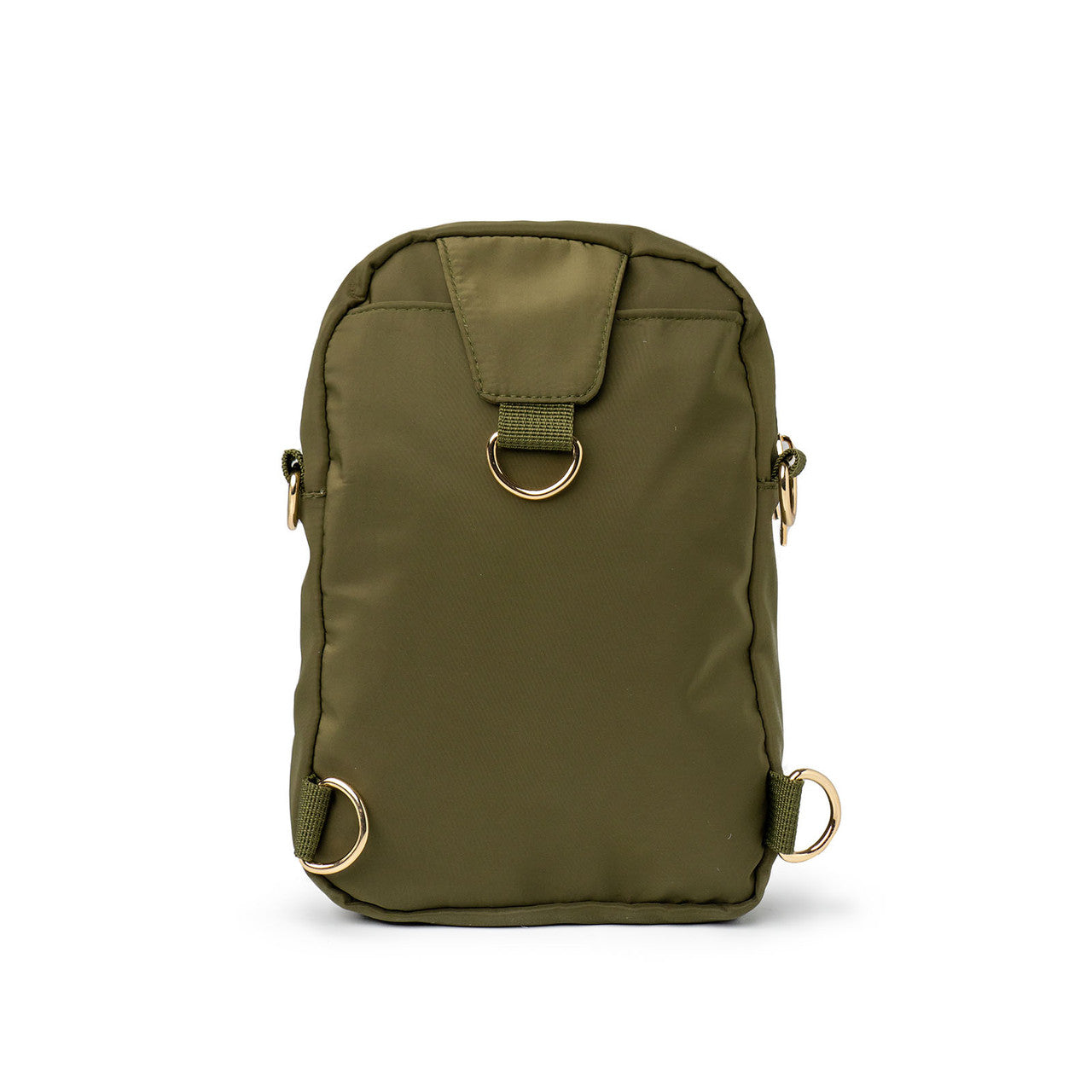 Convertible Sling Crossbody Bag - Olive