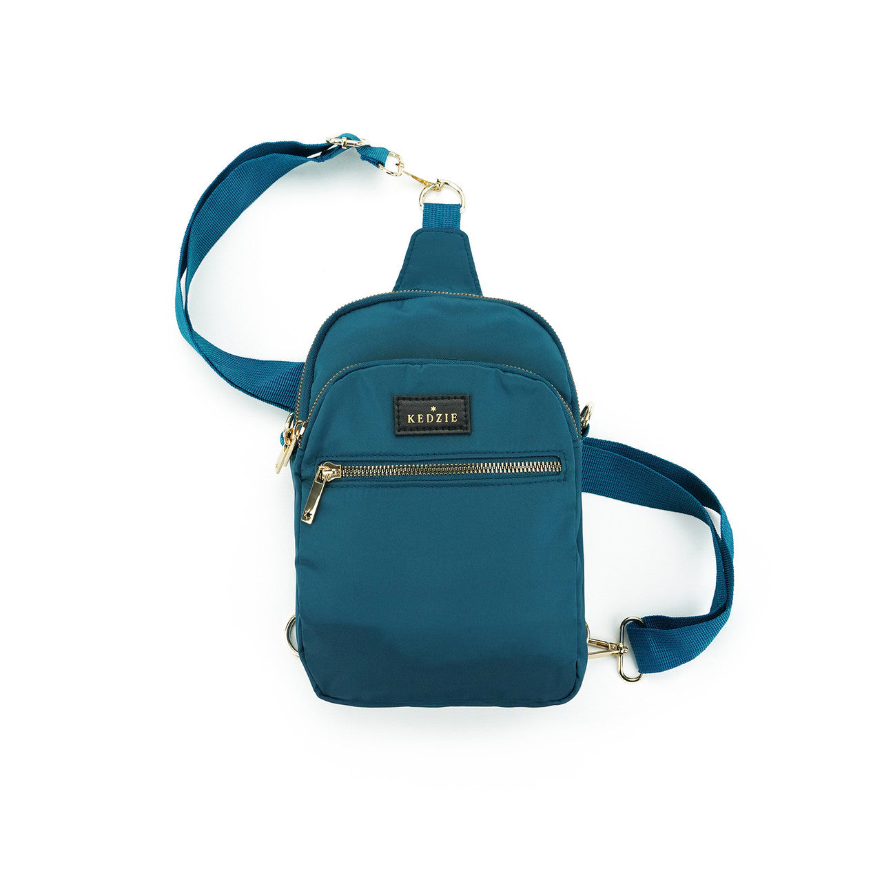 Convertible Sling Crossbody Bag - Teal