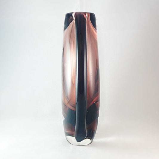 Dark Progression Wild Orchid Vase - Orchid Shades Abstract Home Décor