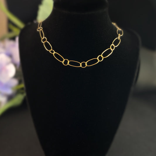 Delicate Gold Chain Necklace - La Vie Parisienne by Catherine Popesco