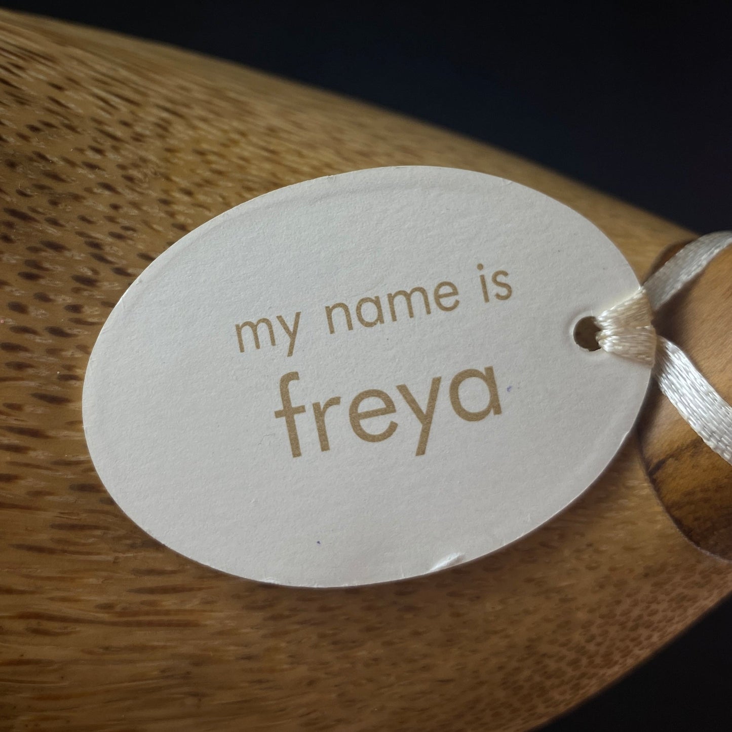 Freya - Hand-carved and Hand-painted Bamboo Duck