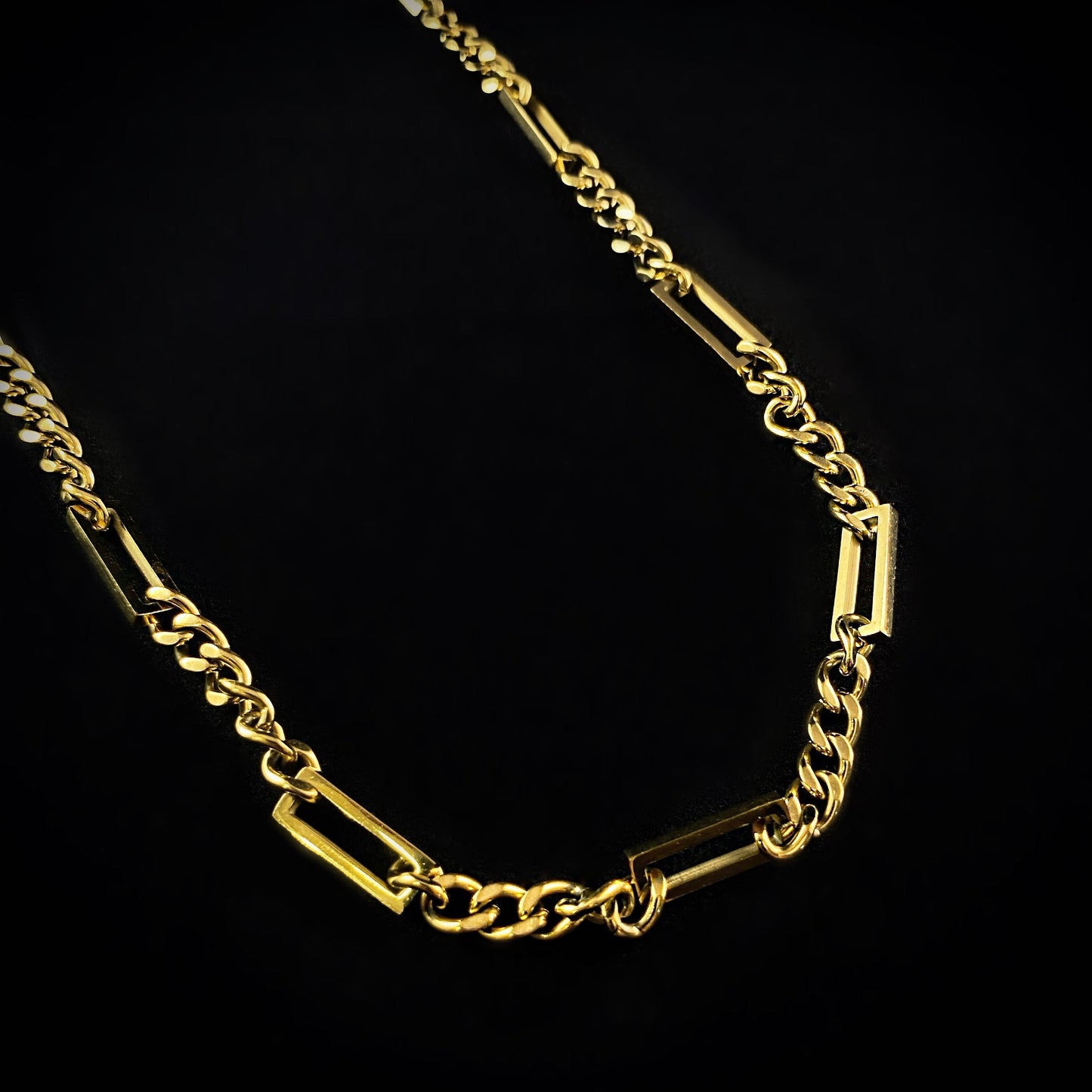 Gold Kelly Chain Necklace - 3Souls