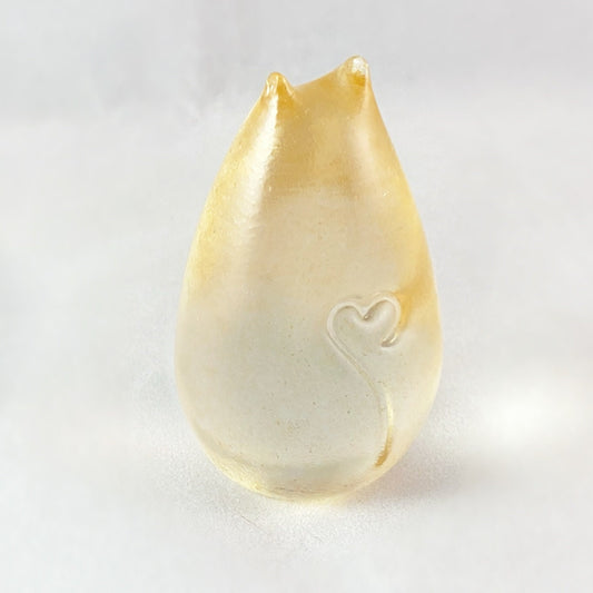 Hand Blown Glass Kitty Cat, #11 - Unique Decor, Made in USA