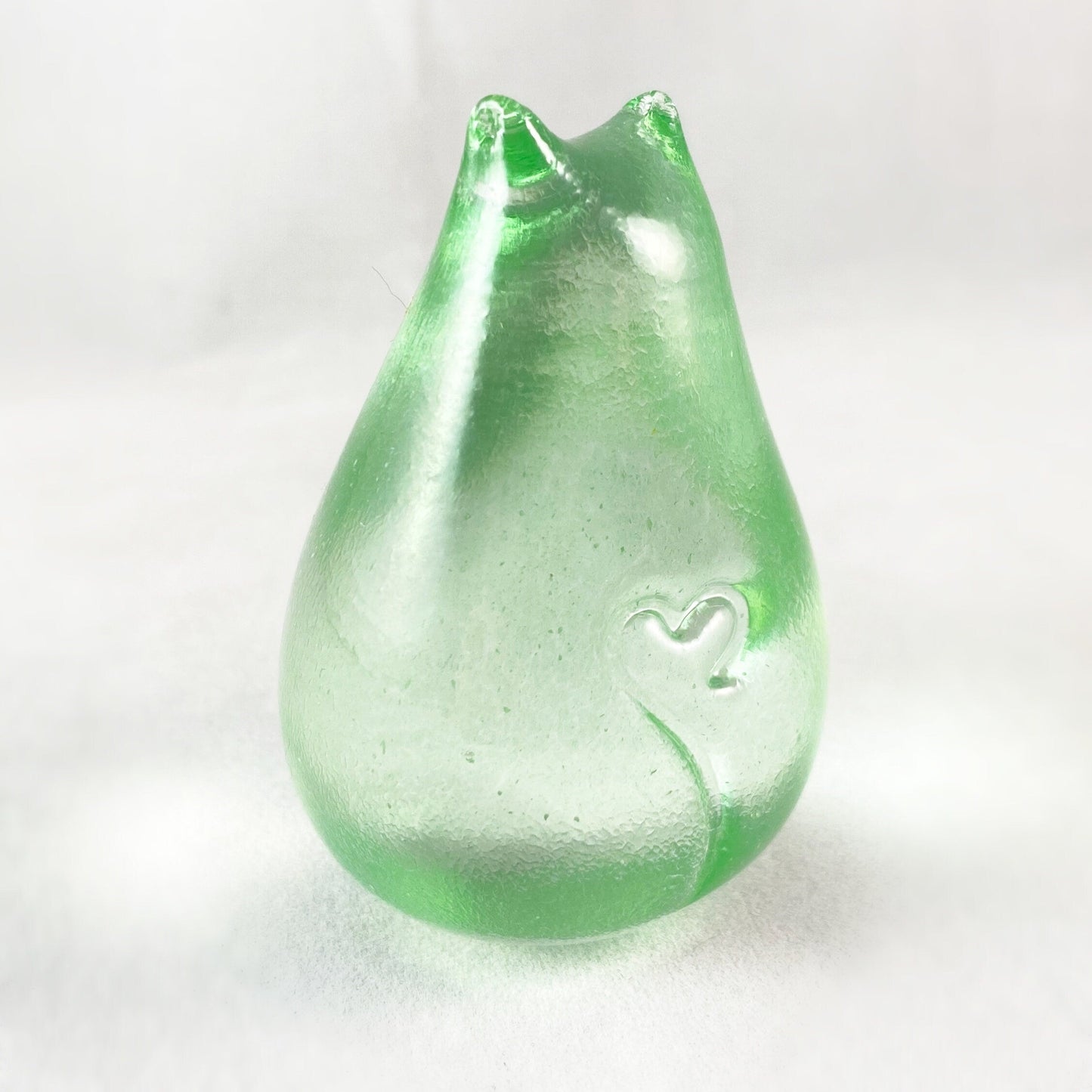 Hand Blown Glass Kitty Cat, #5 - Unique Decor, Made in USA