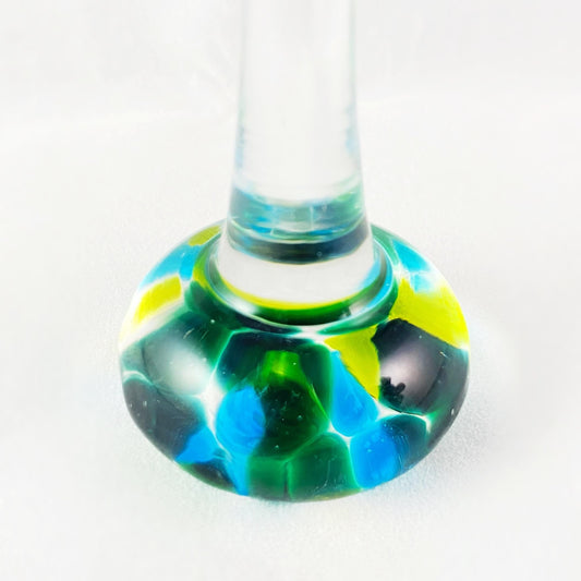 Hand Blown Glass Ring Holder, #9 - Unique Jewelry Storage, Made in USA