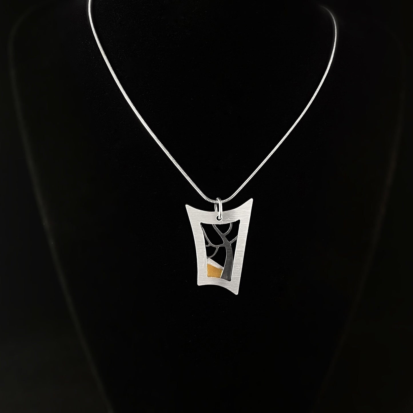 Handmade Aluminum Necklace, Hypoallergenic Lightweight - JR Franco Jewelry