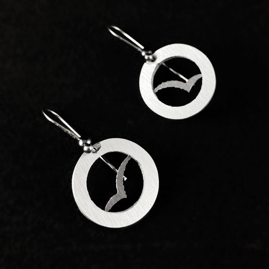 Handmade Aluminum Wings Earrings, Hypoallergenic Lightweight - JR Franco Jewelry