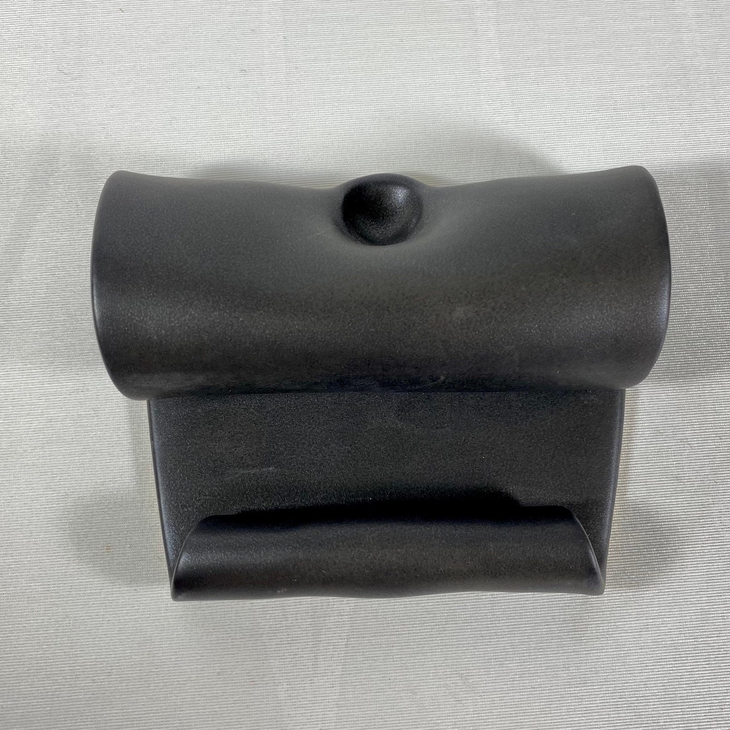 Handmade Black Cell Phone Stand, Functional and Decorative Pottery