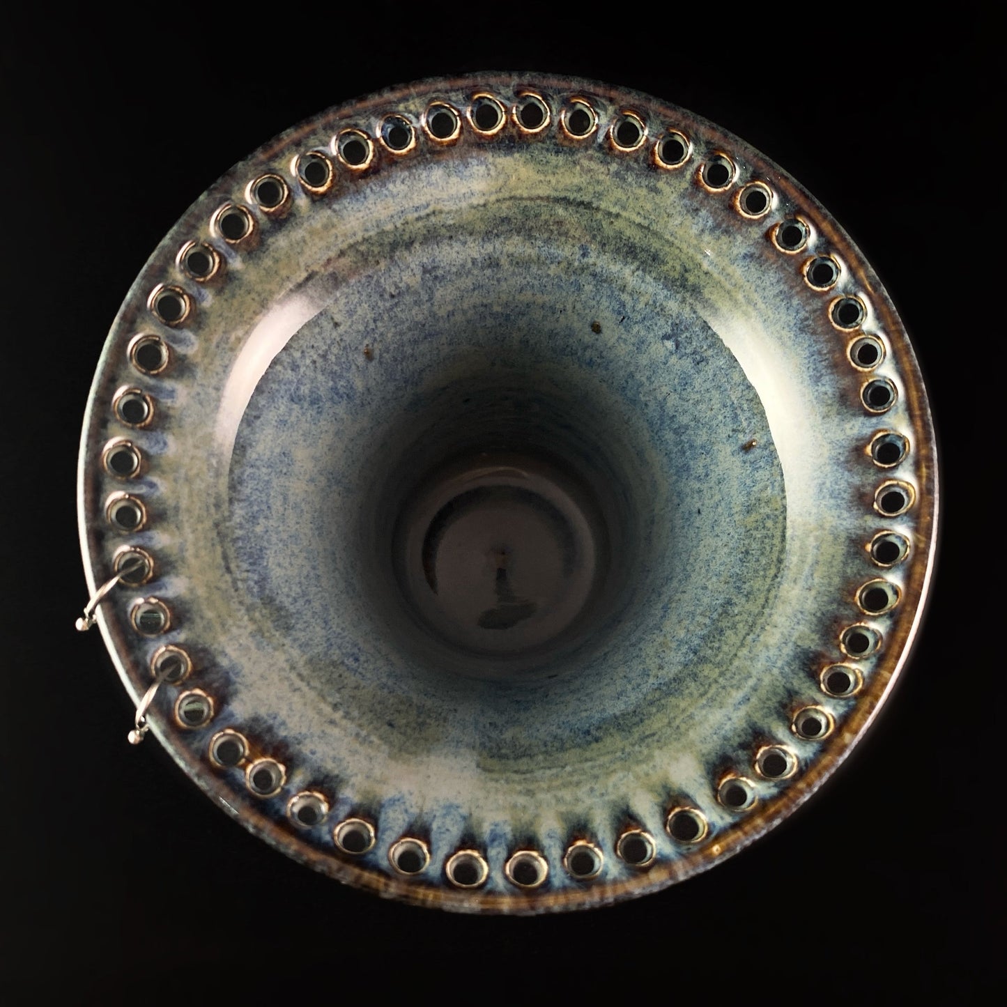 Handmade Blue Horizons Earring Holder Functional