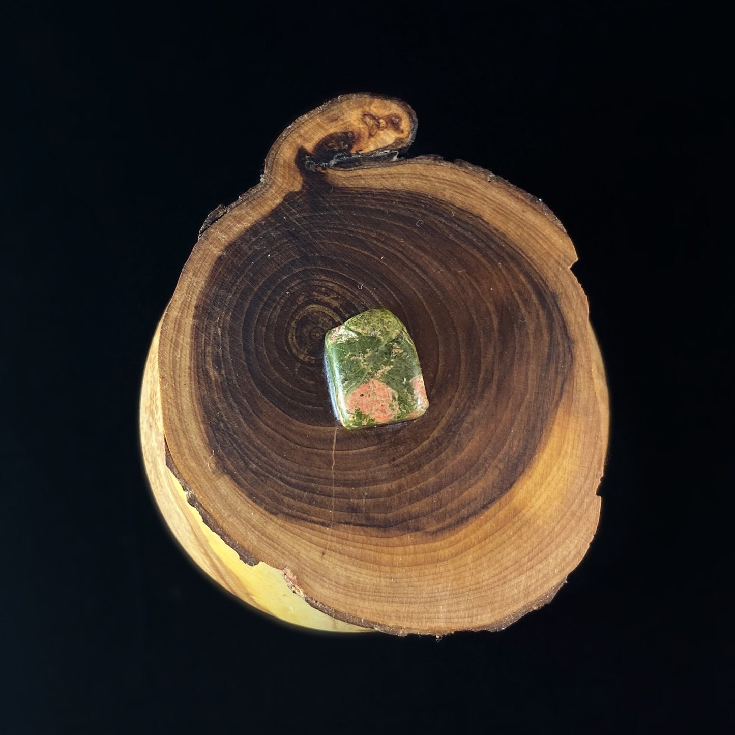 Handmade Crab Apple Jar with Lid, Made in USA