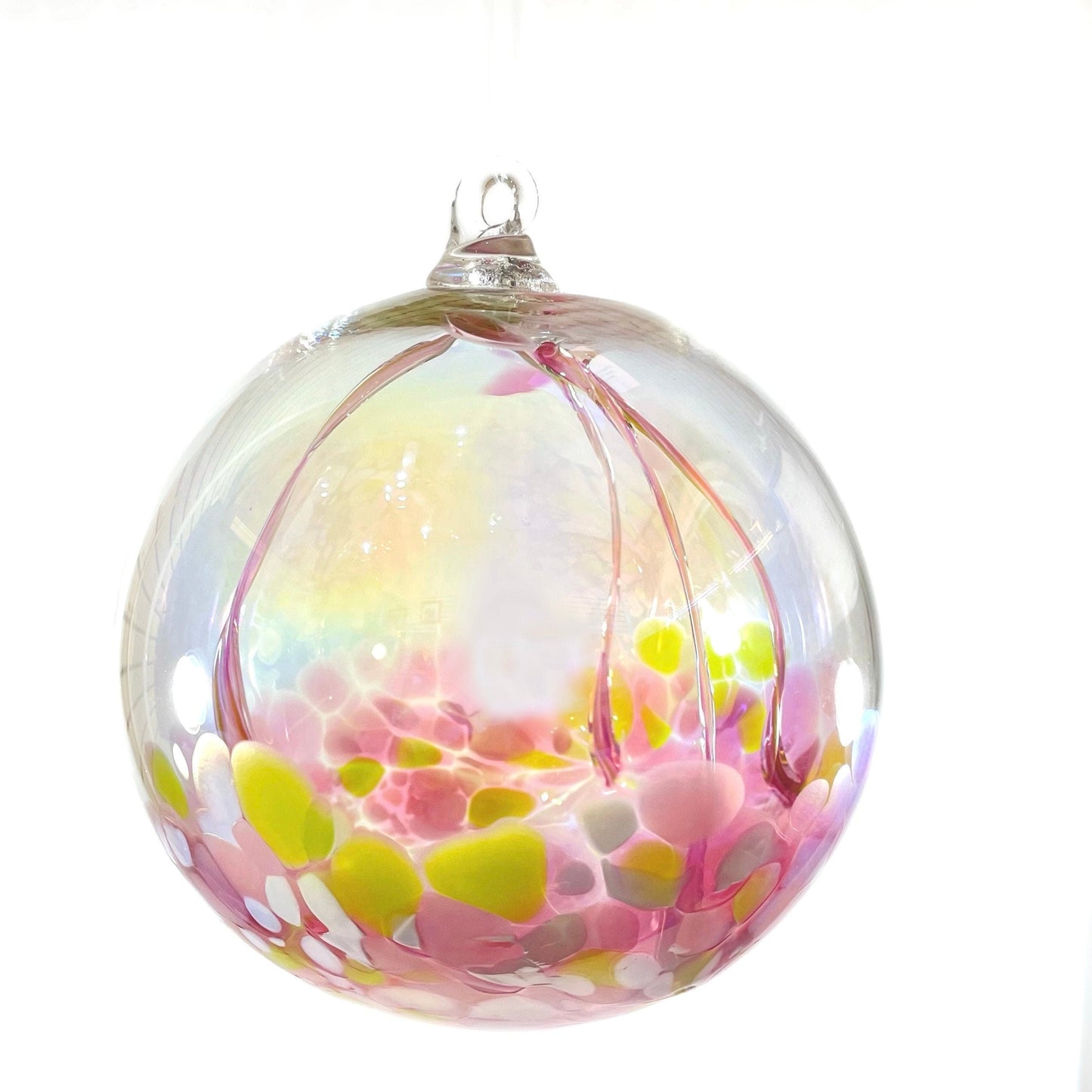 Handmade Glass Fairy Ball