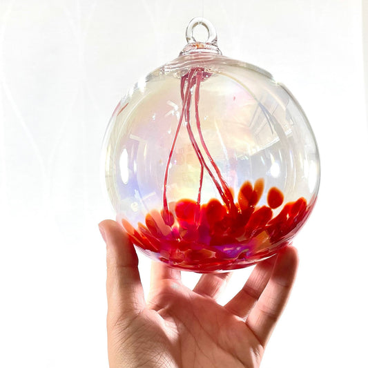 Handmade Glass Fairy Ball
