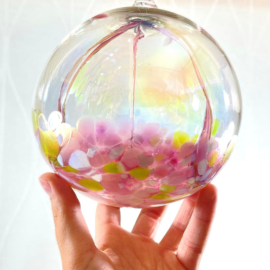 Handmade Glass Fairy Ball