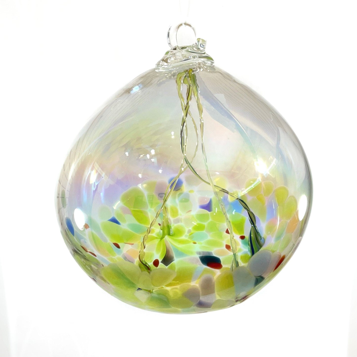 Handmade Glass Fairy Ball