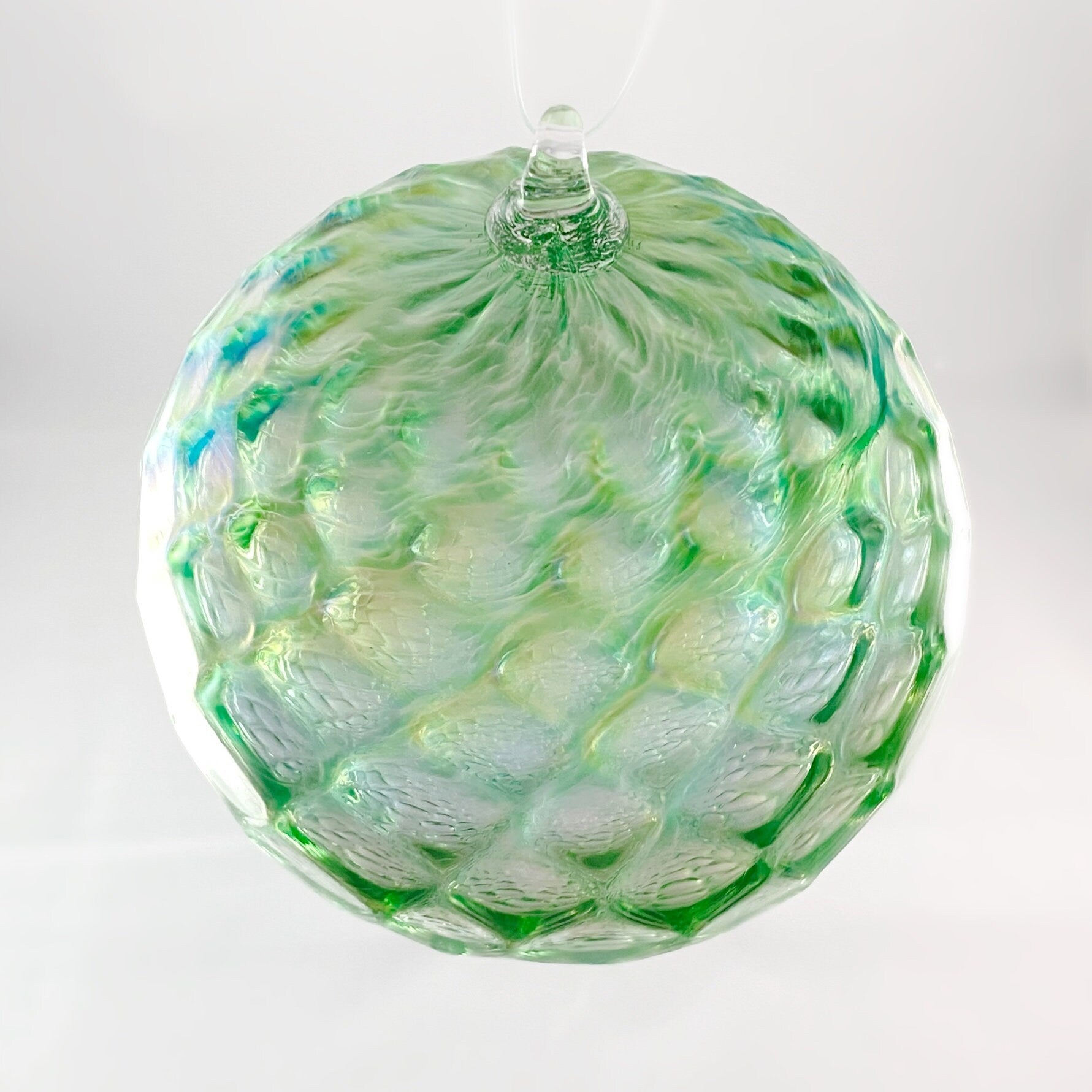 Handmade Glass Friendship Ball - Green