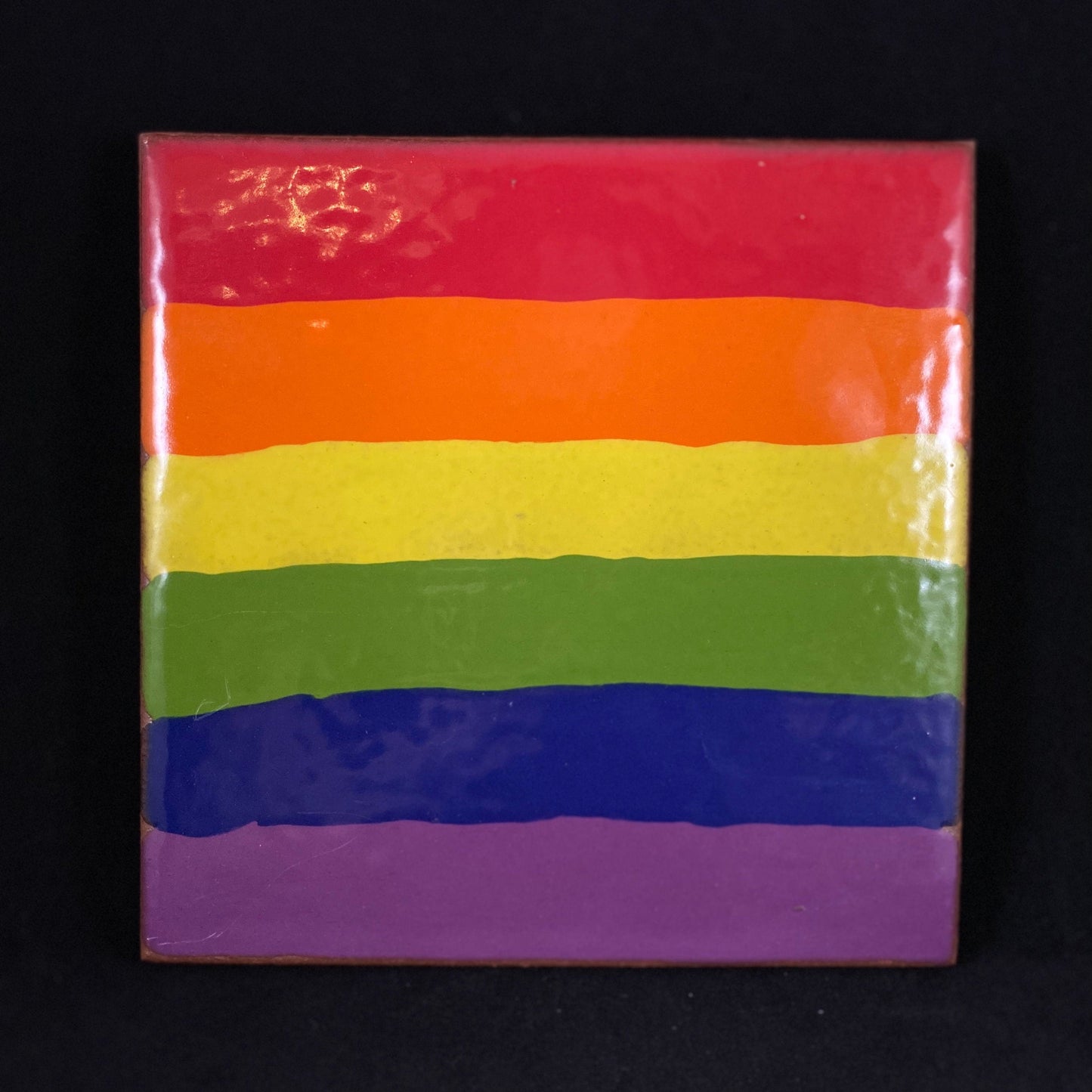 Handmade Glazed Tile, Made in USA - Wall Decor, Table Decor, Trivet