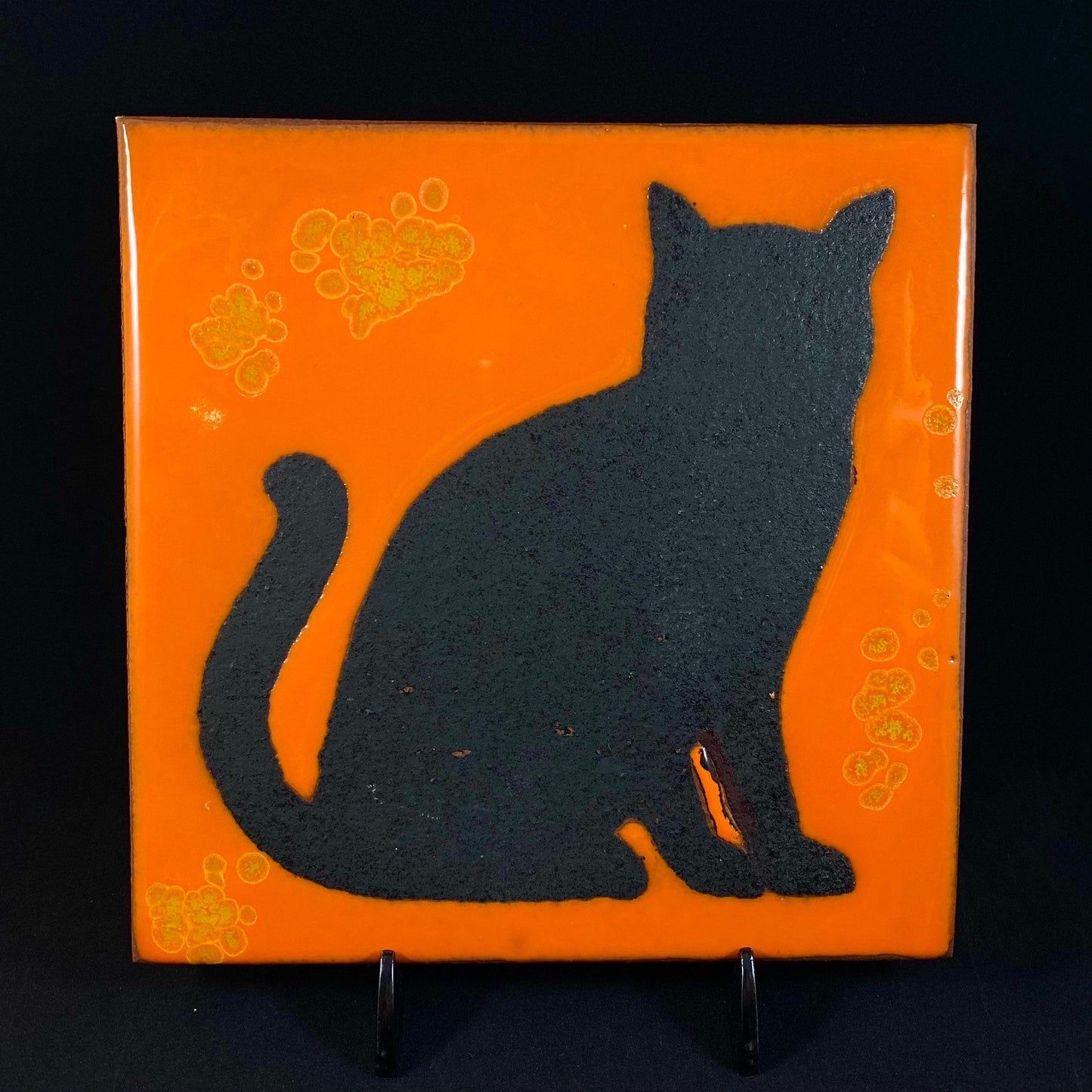 Handmade Glazed Tile, Made in USA - Wall Decor, Table Decor, Trivet