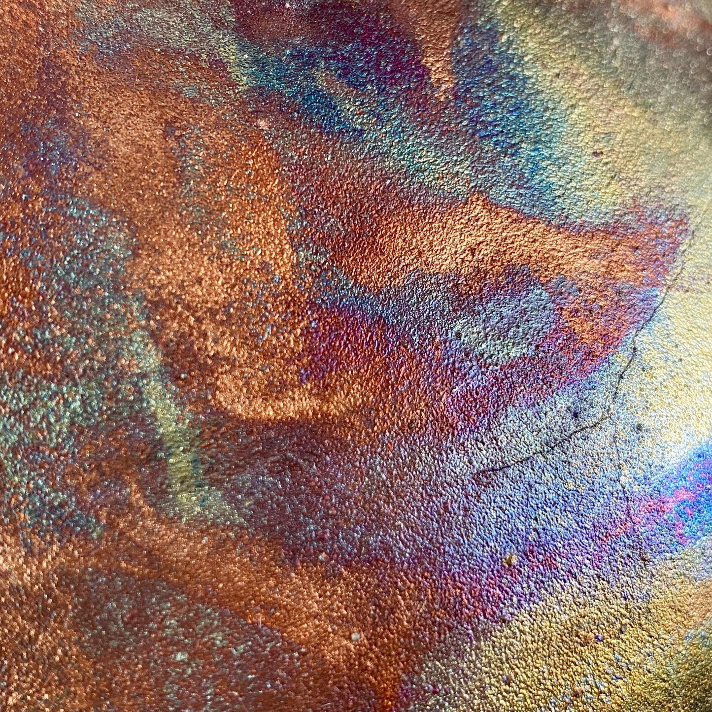 Handmade Lily Vase, Raku Art Pottery, Decorative Pottery