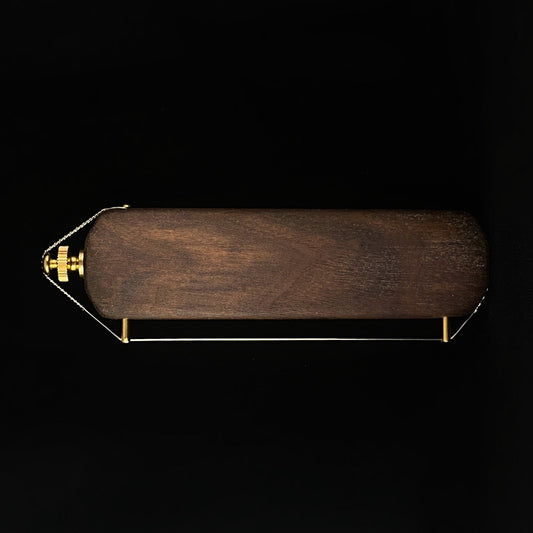 Handmade Natural Wood Handheld Wire Cheese Slicer, Walnut - Handmade in USA