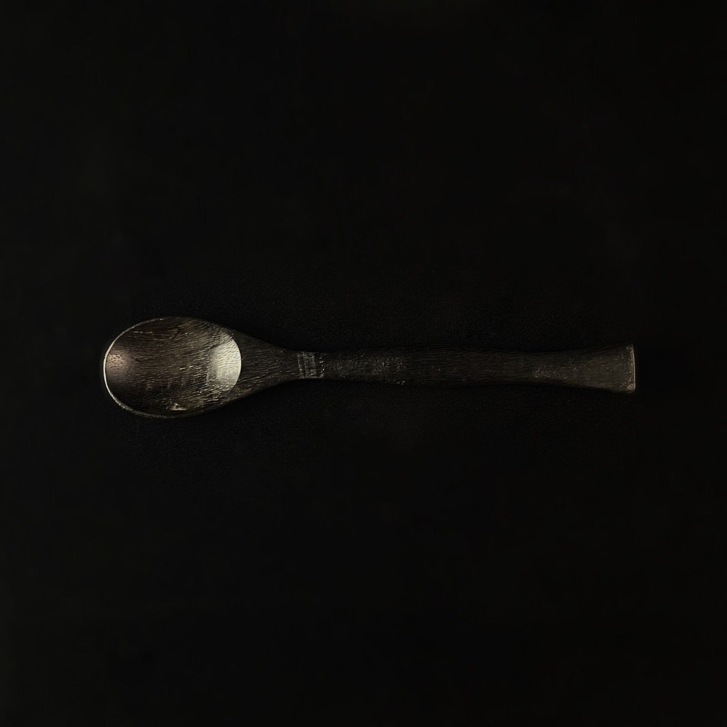 Handmade Purple and Blue Oblong Bowl with Spoon, Functional and Decorative Pottery