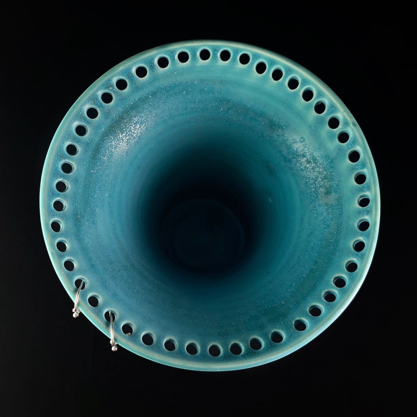 Handmade Robin’s Egg Blue Earring Holder Functional