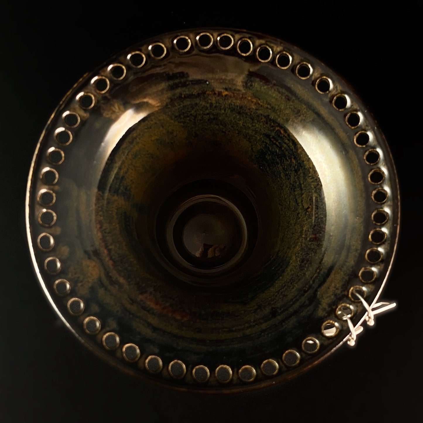 Handmade Rolling Hills Earring Holder Functional