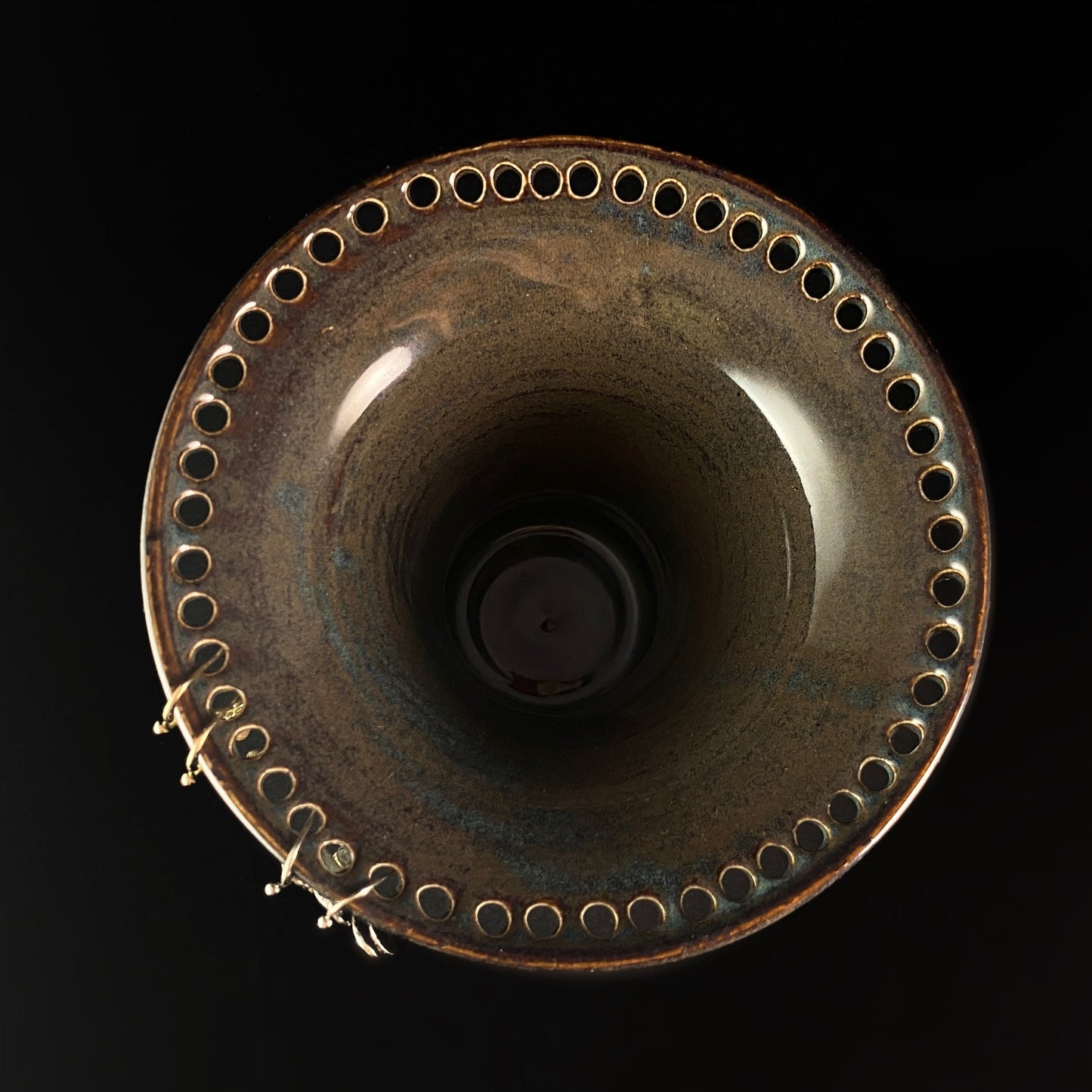 Handmade Sand and Waves Earring Holder Functional