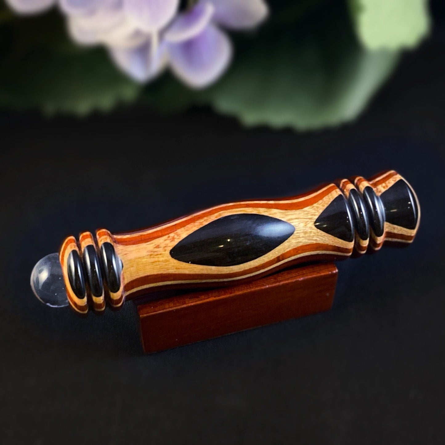 Handmade Wooden Small Teleidoscope with Ebony