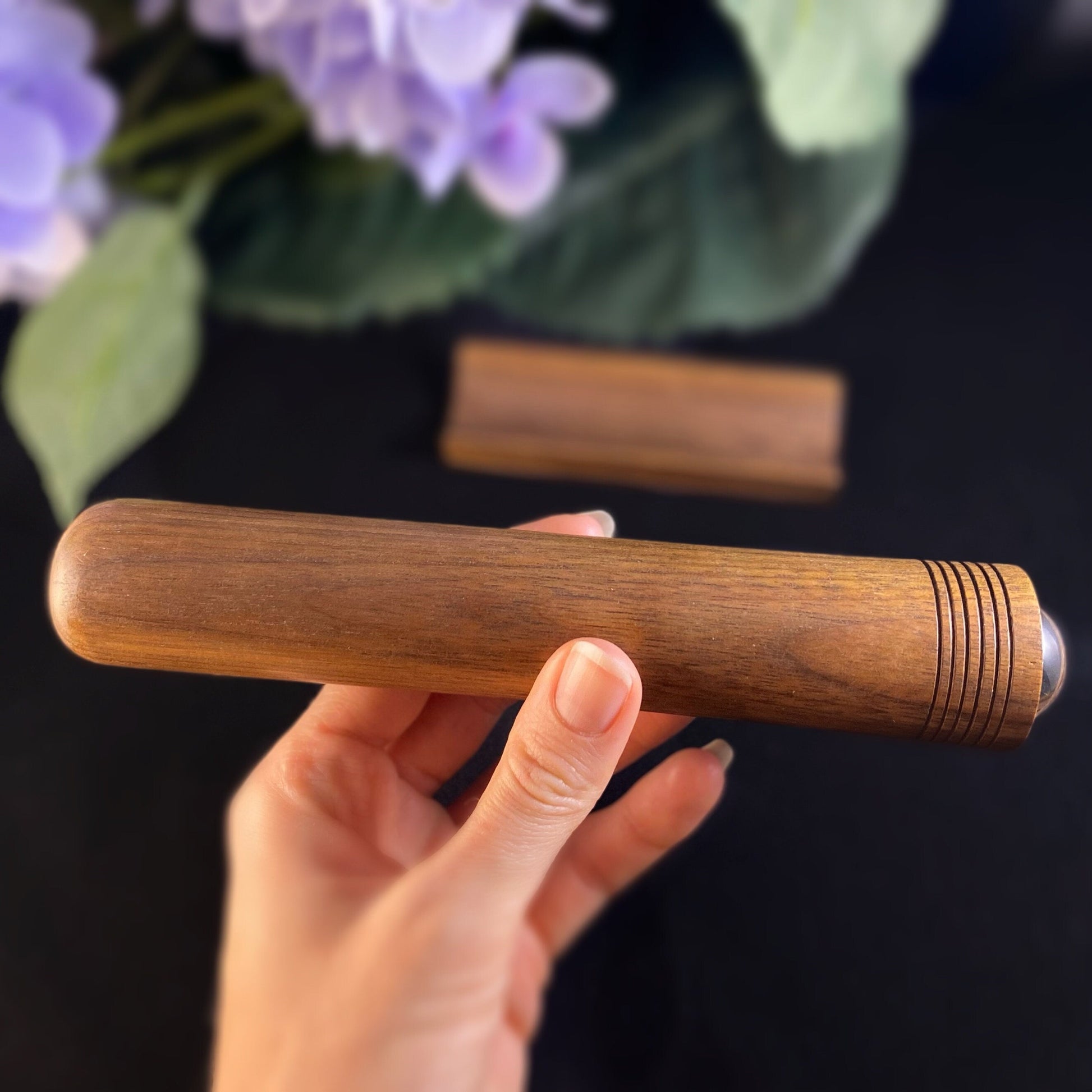 Handmade Wooden Teleidoscope - Cherry