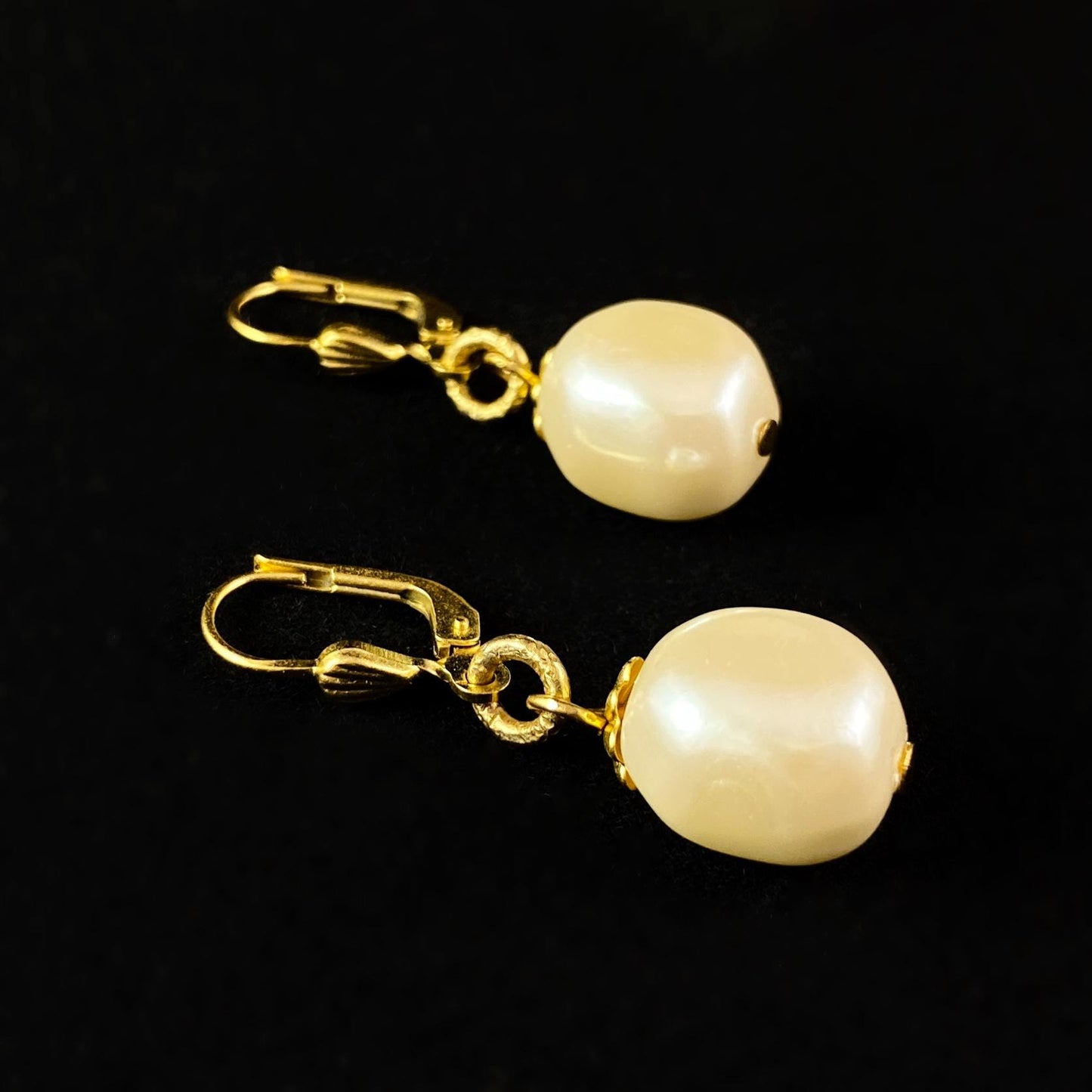 Pearl Earrings - La Vie Parisienne by Catherine Popesco