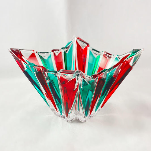 Venetian Glass Princess Votive Holder - Handmade in Italy, Colorful Murano Glass Candle Holder