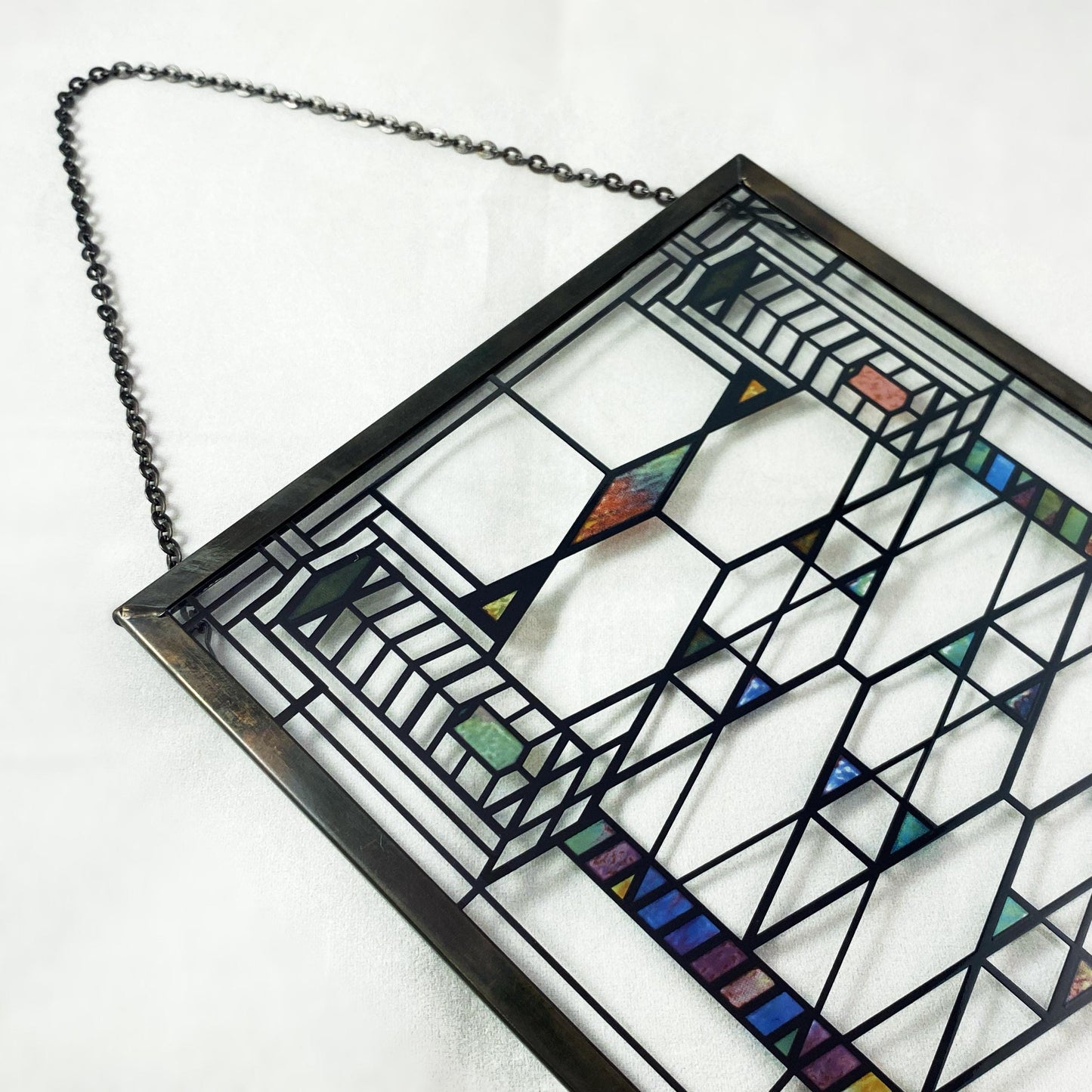 Frank Lloyd Wright Robie House Window Art Glass