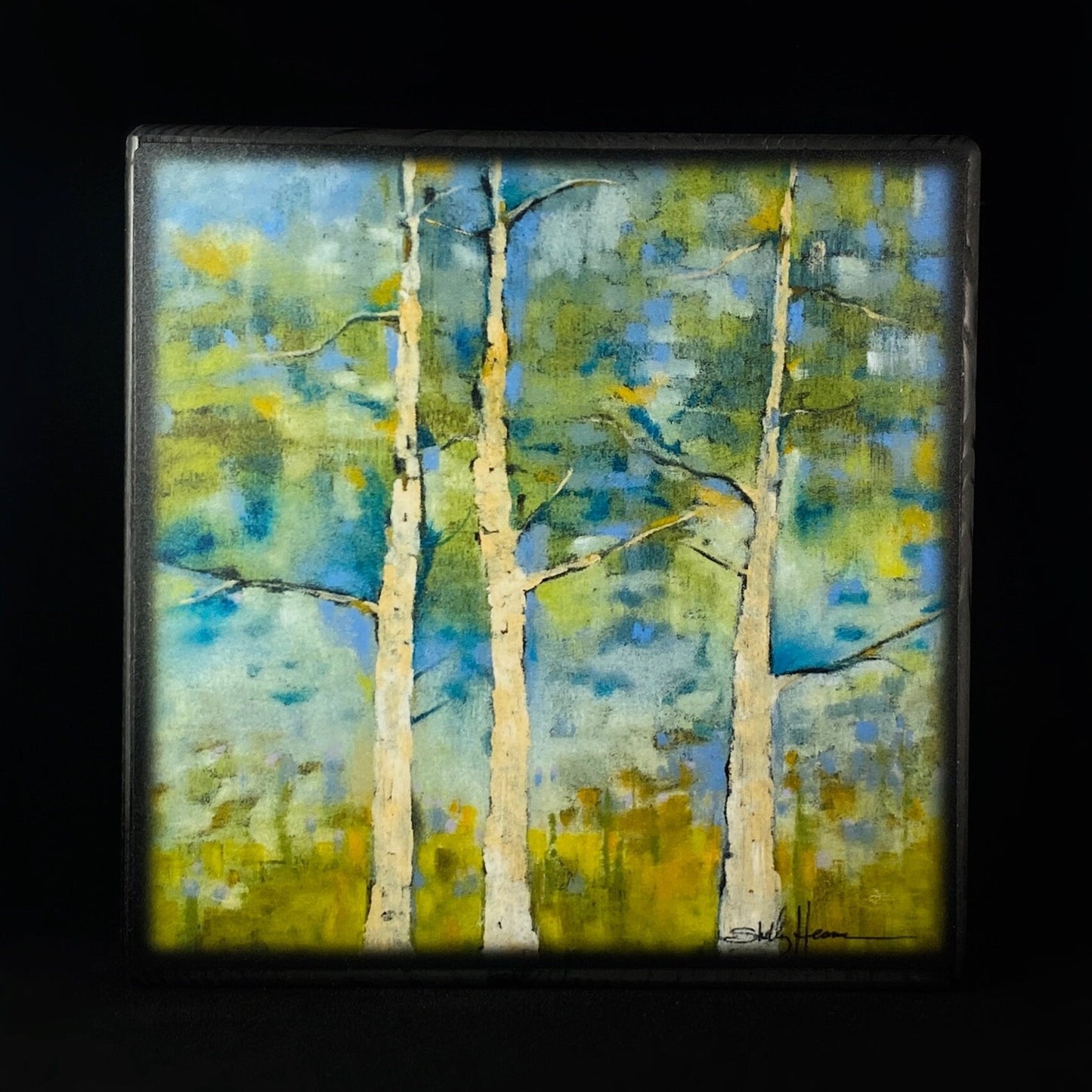 Impressions of Birch, Art Block - Unique Home/Office Decor