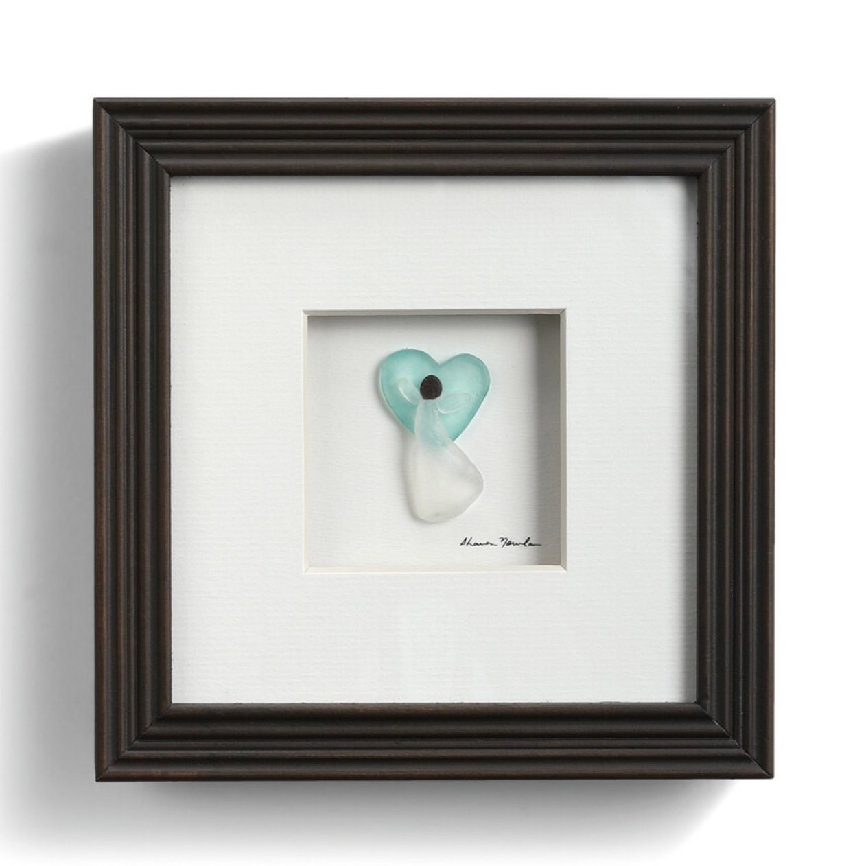 In My Heart, Sharon Nowlan Pebble Art