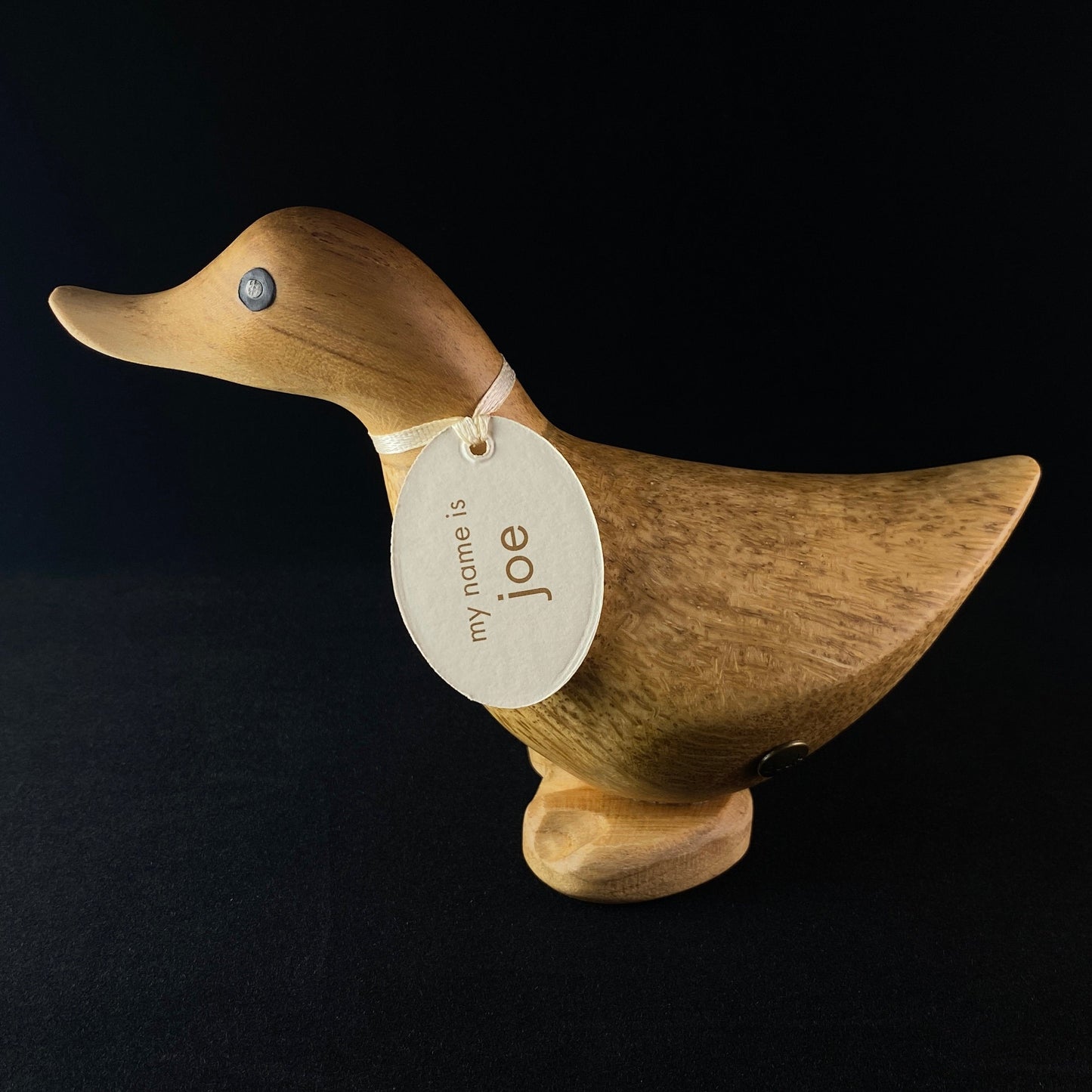 Joe - Hand-carved and Hand-painted Bamboo Duck