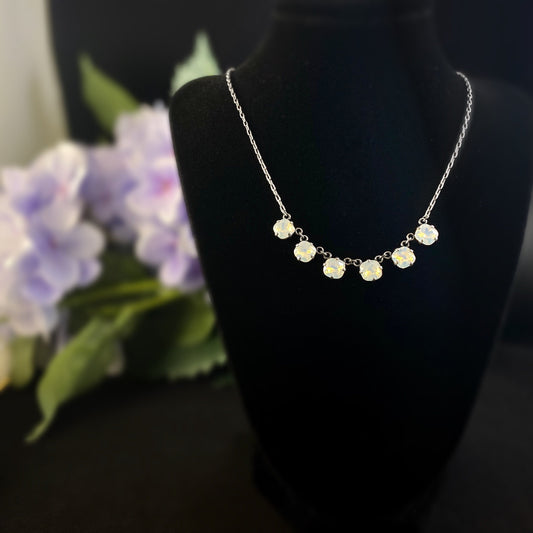 La Vie Parisienne by Catherine Popesco - Cushion Cut Swarovski Crystal Pendant Necklace