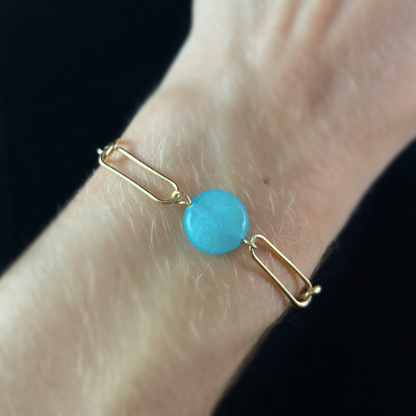 Lollipop Bracelet - Light Blue