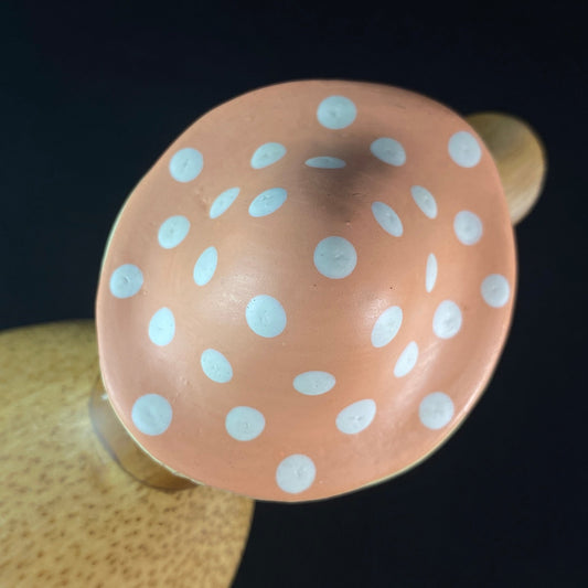 Louise - Hand-carved and Hand-painted Bamboo Duck