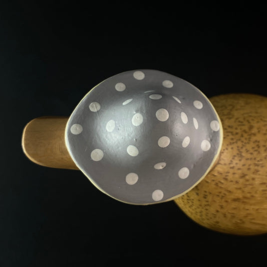 Peggy - Hand-carved and Hand-painted Bamboo Duck